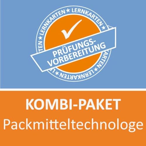 Kombi-Paket Packmitteltechnologe Lernkarten Kombi-Paket Packmitteltechnologe Lernkarten von Princoso