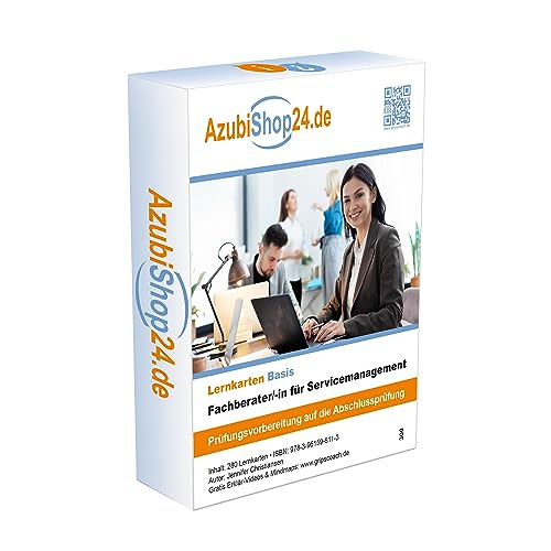 Lernkarten Fachberater für Servicemanagement: Prüfungsvorbereitung von Princoso