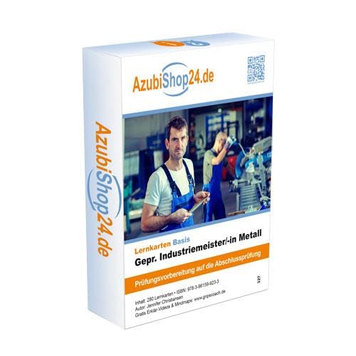 Lernkarten Geprüfter Industriemeister Metall Lernkarten Geprüfter Industriemeister Metall von Princoso GmbH