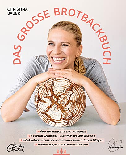 Das große Brotbackbuch. Über 120 Rezepte für Brot und Gebäck mit Sauerteig und Hefe, einfache Grundteige, süßes Brot, Vollkornbrot und für besondere ... an. Alle Grundlagen zum Kneten und Formen