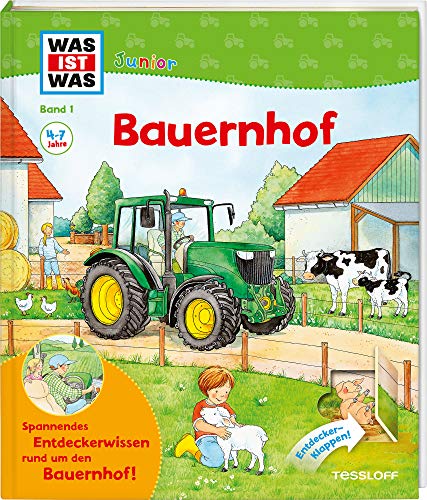 WAS IST WAS Junior Band 1. Bauernhof: Frühling, Sommer, Herbst und Winter - Was macht der Bauer rund ums Jahr? von WAS IST WAS