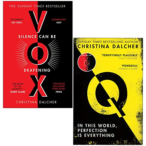 Christina Dalcher 2 Books Collection Set (Vox & Q)