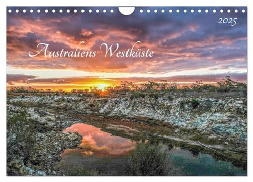 Australiens Westküste (Wandkalender 2025 DIN A4 quer), CALVENDO Monatskalender