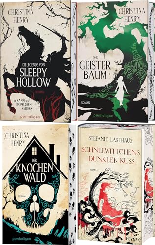 Sleepy Hollow / Der Geisterbaum / Der Knochenwald / Schneewittchens dunkler Kuss + 1 exklusives Postkartenset