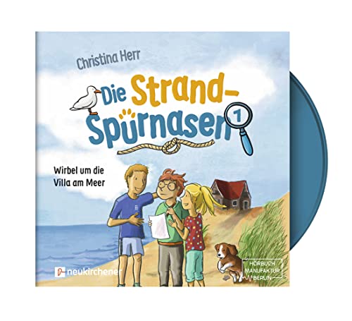 Die Strandspürnasen 1 - Wirbel um die Villa am Meer - Hörbuch: Lesung von Neukirchener Verlag