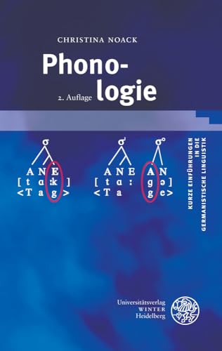Phonologie (Kurze Einführungen in die germanistische Linguistik - KEGLI, Band 10)