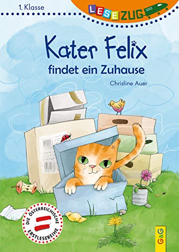 LESEZUG/1. Klasse: Kater Felix findet ein Zuhause * * * Das Original: Die beliebteste Reihe für Erstleser – Mit Fibelschrift für den Lesestart– Lesen lernen für Kinder ab 6 Jahren von G & G KINDER- U. JUGENDBUCH