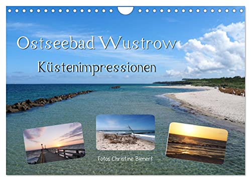 Ostseebad Wustrow Küstenimpressionen (Wandkalender 2024 DIN A4 quer), CALVENDO Monatskalender