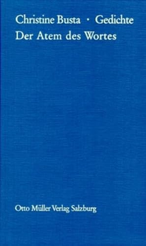 Der Atem des Wortes: Aus dem Nachlass Der Atem des Wortes: Aus dem Nachlass