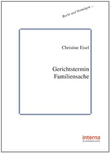 Gerichtstermin Familiensache von Verlag Interna GmbH