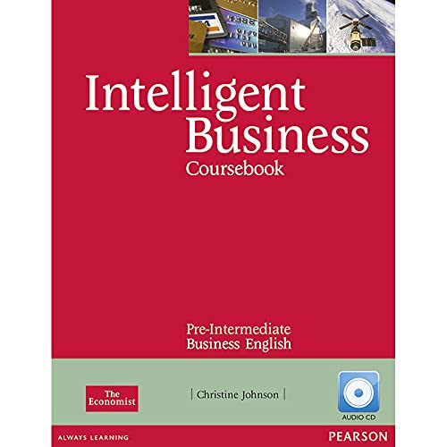 Intelligent Business Pre-Intermediate Coursebook/CD Pack: Industrial Ecology von Pearson Longman
