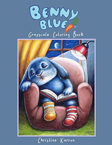 Benny Blue Grayscale Coloring Book von Independently Published