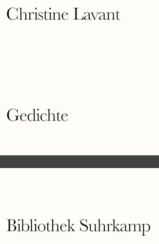 Gedichte (Bibliothek Suhrkamp) von Suhrkamp Verlag AG