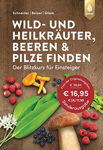 Wild- und Heilkräuter, Beeren und Pilze finden: Der Blitzkurs für Einsteiger (Finden-Reihe)