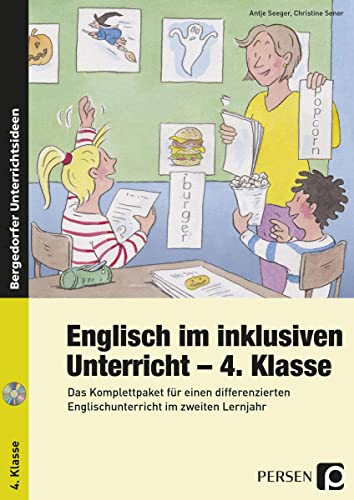 Englisch im inklusiven Unterricht - 4. Klasse: Das Komplettpaket für einen differenzierten Englischunterricht im zweiten Lernjahr von Persen Verlag i.d. AAP