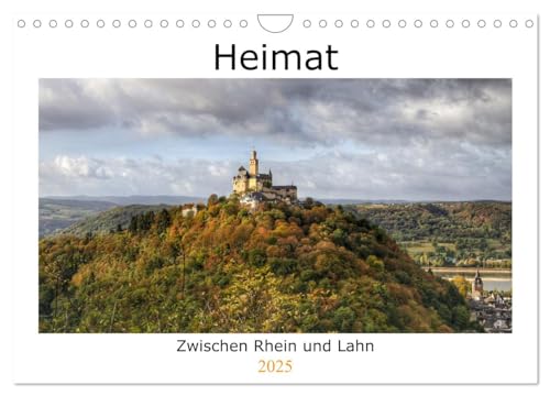 Heimat - Zwischen Rhein und Lahn (Wandkalender 2025 DIN A4 quer), CALVENDO Monatskalender
