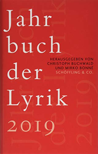Jahrbuch der Lyrik 2019 von Schöffling