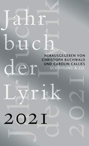 Jahrbuch der Lyrik 2021 von Schoeffling + Co.