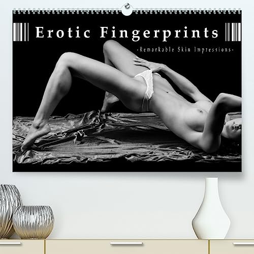Erotic Fingerprints – Remarkable Skin Impressions (hochwertiger Premium Wandkalender 2024 DIN A2 quer), Kunstdruck in Hochglanz
