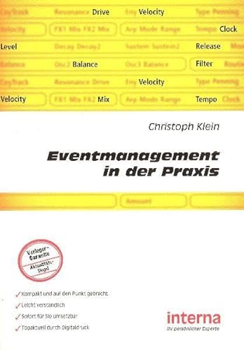 Eventmanagement in der Praxis: Events selbstständig planen, organisieren und durchführen – ein lukrativer Praxisratgeber von Verlag interna GmbH