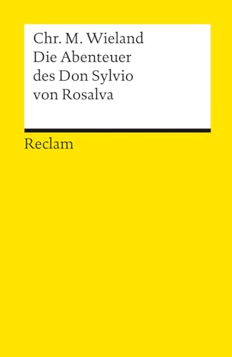 Die Abenteuer des Don Sylvio von Rosalva: Erste Fassung (Reclams Universal-Bibliothek)