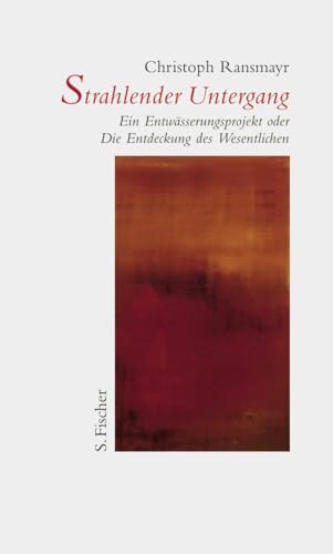 Strahlender Untergang: Ein Entwässerungsprojekt oder Die Entdeckung des Wesentlichen Strahlender Untergang: Ein Entwässerungsprojekt oder Die Entdeckung des Wesentlichen