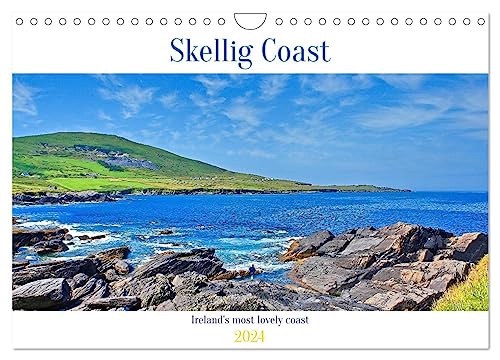 Skellig Coast (Wandkalender 2024 DIN A4 quer), CALVENDO Monatskalender