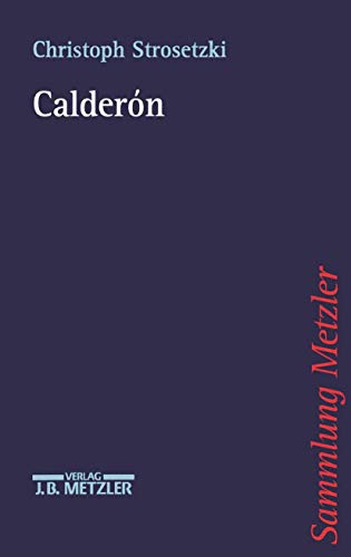 Calderón (Sammlung Metzler)