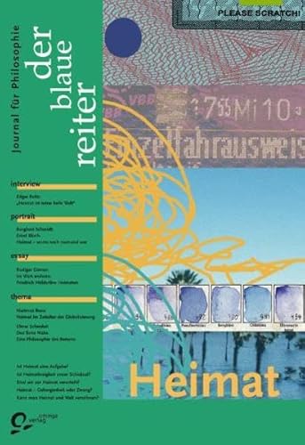 Der Blaue Reiter. Journal für Philosophie / Heimat