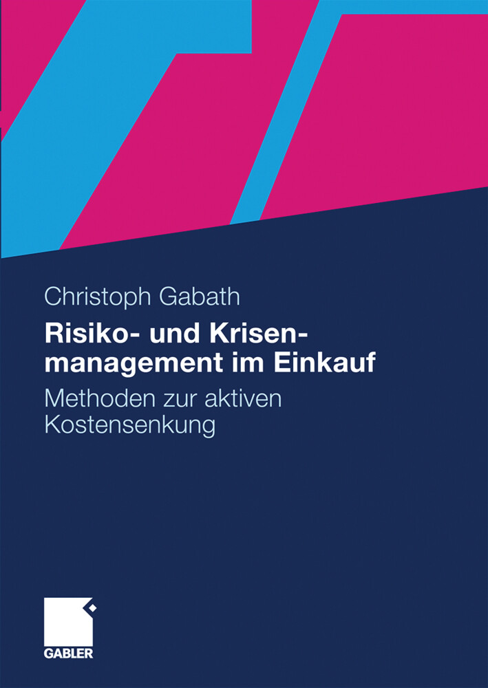 Risiko- und Krisenmanagement im Einkauf von Gabler Verlag
