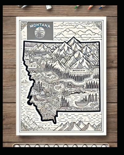 Coloring Montana (CA) von Independently published