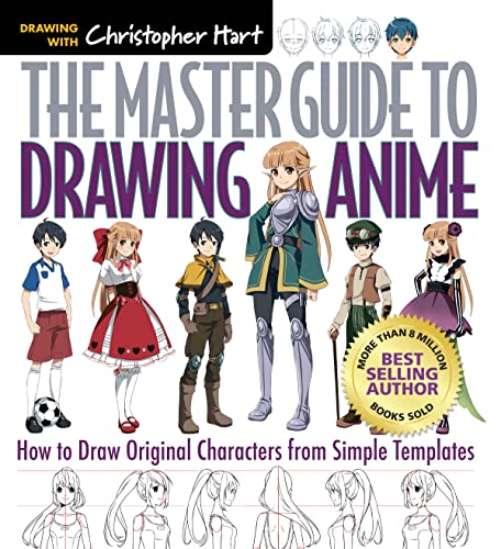 The Master Guide to Drawing Anime, Volume 1: How to Draw Original Characters from Simple Templates (Master Guide to, 1, Band 1) von Drawing with Christopher Hart