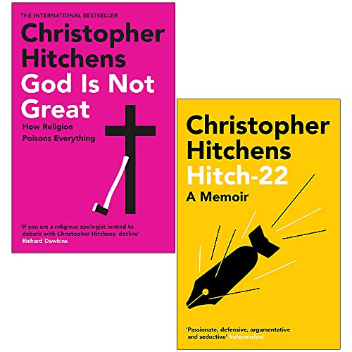 Hitch 22 & God Is Not Great By Christopher Hitchens 2 Books Collection Set