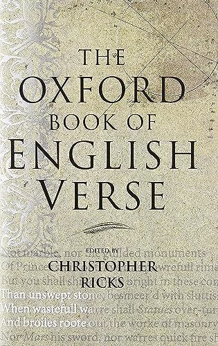 The Oxford Book of English Verse von Oxford University Press