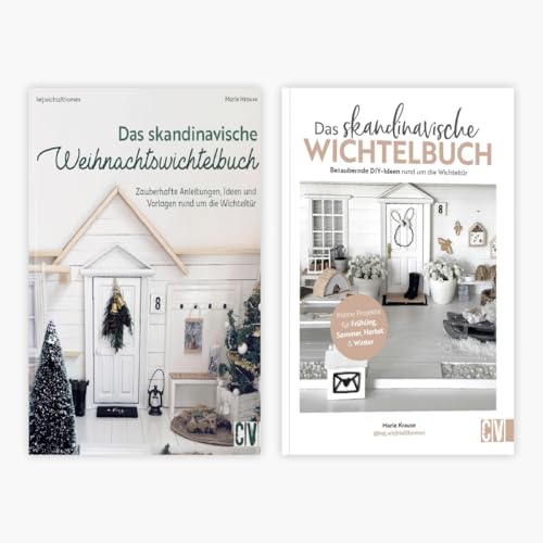 Das skandinavische Weihnachtswichtelbuch + Wichtelbuch + 1 exklusives Postkartenset
