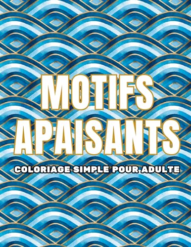 Motifs apaisants: Coloriage simple pour adulte von BoD – Books on Demand – Frankreich