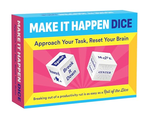 Make It Happen Dice: Approach Your Task, Reset Your Brain