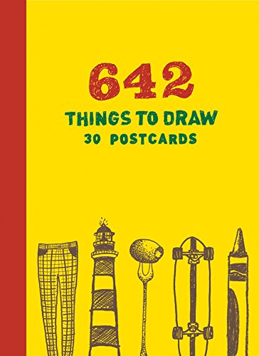 642 Things to Draw: 30 Postcards von Chronicle Books