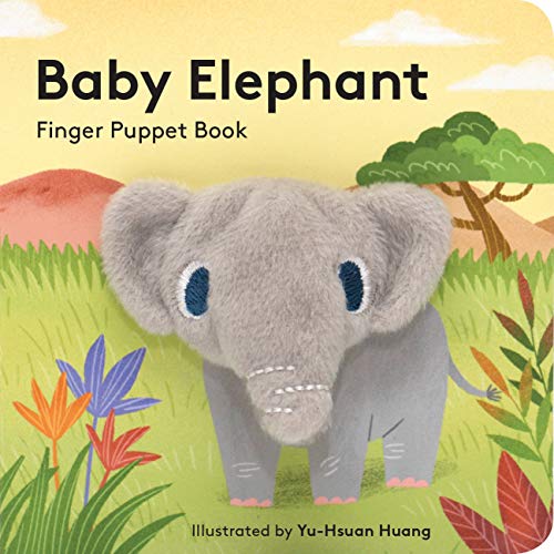 Baby Elephant: Finger Puppet Book: (finger Puppet Book for Toddlers and Babies, Baby Books for First Year, Animal Finger Puppets) (Little Finger Puppet Board Books): 3