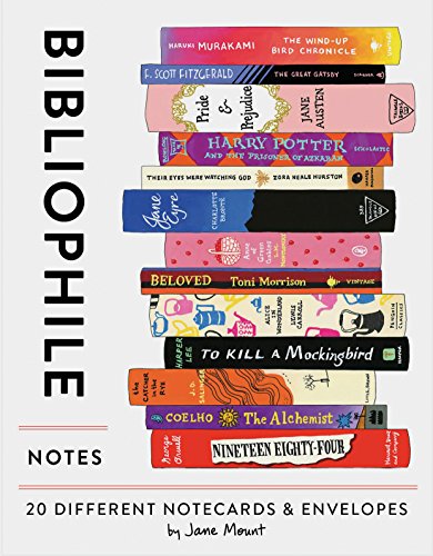 Bibliophile Notes: 20 Different Notecards & Envelopes (Notecards for Book Lovers, Illustrated Notecards, Stationery) Bibliophile Notes: 20 Different Notecards & Envelopes (Notecards for Book Lovers, Illustrated Notecards, Stationery) von Chronicle Books