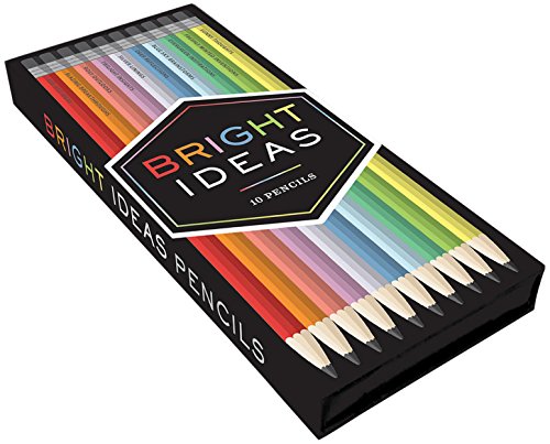 Bright Ideas Graphite Pencils: A Pencil Set with 10 Shades of Inspiration von Chronicle Books
