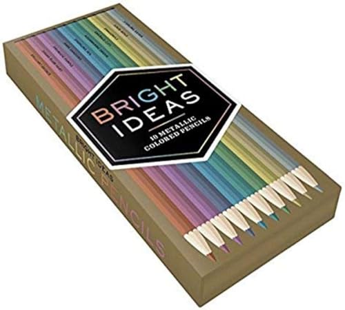 Bright Ideas Metallic Colored Pencils: 10 Colored Pencils