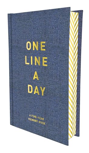 Denim One Line A Day: A Five-Year Memory Book von Chronicle Books