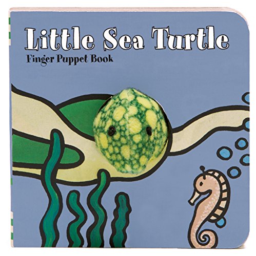 Little Sea Turtle: Finger Puppet Book: (Finger Puppet Book for Toddlers and Babies, Baby Books for First Year, Animal Finger Puppets) (Little Finger Puppet Board Books) von Chronicle Books
