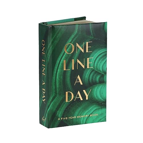 Malachite Green One Line a Day: A Five-Year Memory Book