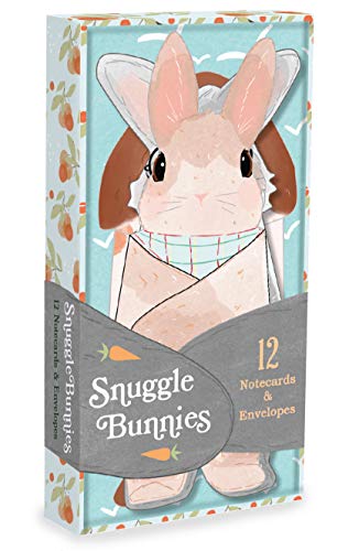 Snuggle Bunnies Notecards: 12 Notecards and Envelopes
