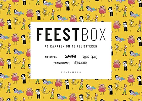 FEESTbox: 40 kaarten om te feliciteren (Pelkmans) von Pelckmans Uitgevers