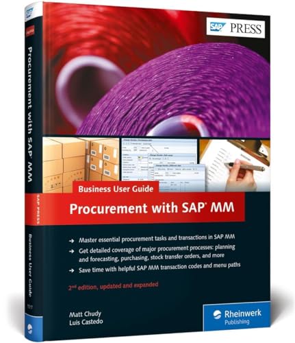 Procurement with SAP MM: Business User Guide (SAP PRESS: englisch) von Rheinwerk Verlag GmbH