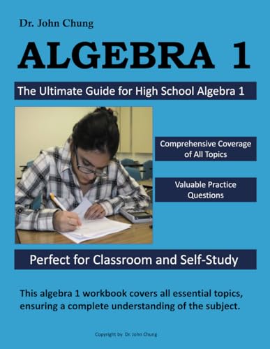 Dr. JC Algebra 1: Comprehensive Guide to Mastering Algebra 1 von Independently published