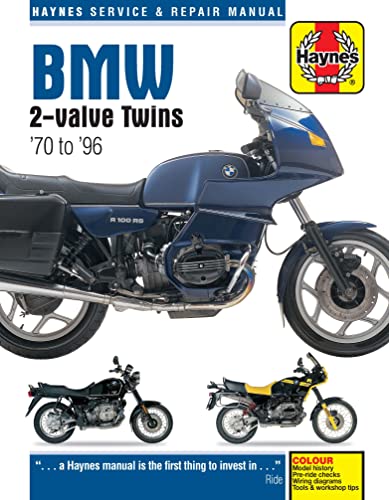 BMW 2-valve twins (70-96) Haynes Repair Manual (Haynes Service and Repair Manual)